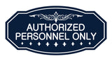 Signs ByLITA Victorian Authorized Personnel Only Sign