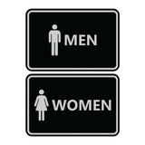Signs ByLITA Classic Framed Men Women Sign Set