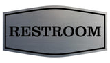 Fancy Restroom Sign