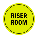Signs ByLITA Circle Riser Room Sign