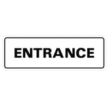 Standard ENTRANCE Door / Wall Sign