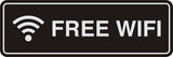 Signs ByLITA Standard Free WiFi Sign