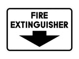 Signs ByLITA Classic Framed Fire Extinguisher