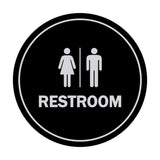 Signs ByLITA Circle All Gender Restroom Sign