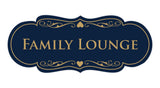 Signs ByLITA Designer Family Lounge Sign