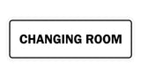 Signs ByLITA Standard Changing Room Sign