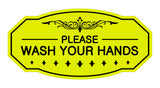 Victorian Please Wash Your Hands Sign