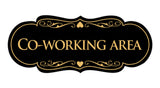 Signs ByLITA Designer Co-Working Area Sign