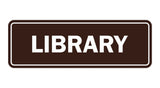 Signs ByLITA Standard Library Sign