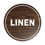 Signs ByLITA Circle Linen Sign