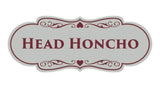 Signs ByLITA Designer Head Honcho Sign