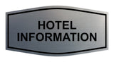Signs ByLITA Fancy Hotel Information Sign