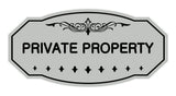 Victorian Private Property Sign