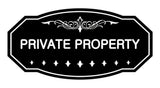 Victorian Private Property Sign