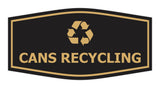Fancy Cans Recycling Wall or Door Sign