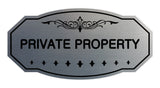Victorian Private Property Sign