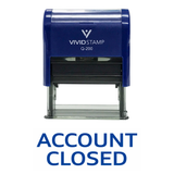 ACCOUNT CLOSED Self Inking Rubber Stamp