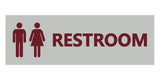 Signs ByLITA Basic Unisex Restroom Sign