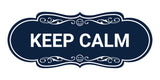 Designer Keep Calm Wall or Door Sign