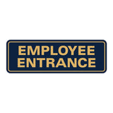 Standard Employee Entrance Sign