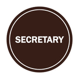 Signs ByLITA Circle Secretary Sign