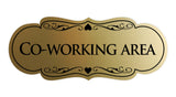 Signs ByLITA Designer Co-Working Area Sign
