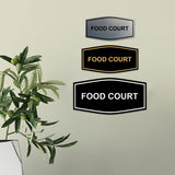 Signs ByLITA Fancy Food Court Sign