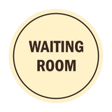 Signs ByLITA Circle Waiting Room Sign