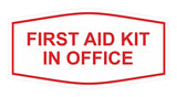 Signs ByLITA Fancy First Aid Kit in Office Sign