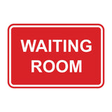 Signs ByLITA Classic Framed Waiting Room Sign