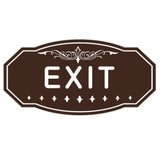 EXIT Victorian Door / Wall Sign