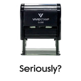 Black Seriously? Novelty Stamp