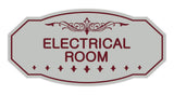 Victorian Electrical Room Sign