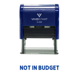 Not In Budget Self Inking Rubber Stamp