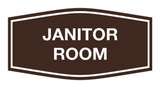 Signs ByLITA Fancy Janitor Room Sign