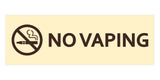 Signs ByLITA Basic No Vaping Sign