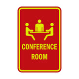 Portrait Round Conference Room Sign