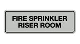 Signs ByLITA Standard Fire Sprinkler Riser Room Sign