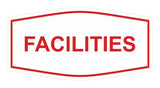 Signs ByLITA Fancy Facilities Sign