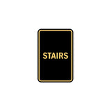 Signs ByLITA Portrait Round Stairs Sign