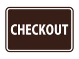 Signs ByLITA Classic Checkout Sign