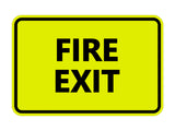 Signs ByLITA Classic Fire Exit Sign