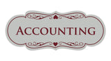 Signs ByLITA Designer Accounting Sign
