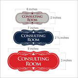 Signs ByLITA Designer Consulting Room Sign