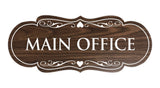 Designer Main Office Sign