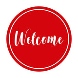 Signs ByLITA Circle Welcome Sign