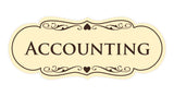 Signs ByLITA Designer Accounting Sign