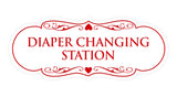 Signs ByLITA Designer Diaper Changing Station Sign