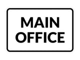 Signs ByLITA Classic Framed Main Office Sign