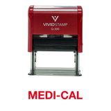 Medi-Cal Office Self Inking Rubber Stamp
